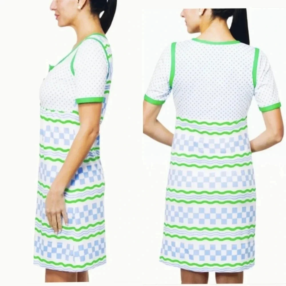 Gretchen Scott Designs Checkerboard Dress